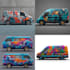 design a creative wrap for your van, car, bus, truck etc