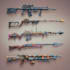 design and paint weapons and props