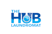 do modern professional cleaning, washing, laundromat logo