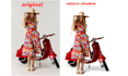 background remove natural shadow drop shadow
