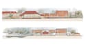 render architectural and landscape masterplan, maps