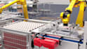 do 3d industrial process manufacturing video smart factory robotic animation