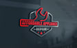 do modern high quality hand draw appliance logo