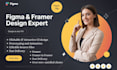 design stunning figma website design UI UX develop framer landing page website