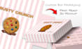 design product packaging box, label design with dieline