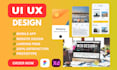 design high fidelity UI and prototype in figma