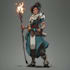 make super hero character design illustration