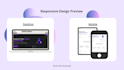 create a responsive website using HTML, CSS, javascript and nodejs