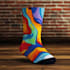 draw a sublimation socks design