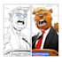 draw political cartoon and comic strip