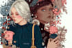 draw a detailed fashion illustration