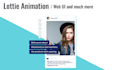 create custom lottie json animations for apps and websites