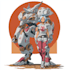 draw or design mechs robots concepts