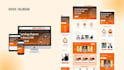 convert figma to html, psd, xd, to html responsive using bootstrap tailwind css