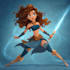 made a professional disney cartoon character