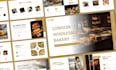 design investor pitch deck, powerpoint, canva and google slides presentations