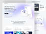 build modern saas landing page, ai saas website, chat bot