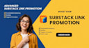 promote and boost your substack page link, newsletter substack subscribers ghost