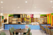 design and rendering for coffee shop, fast food, restaurant