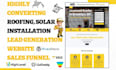 generate fresh homeowner solar leads roofing leads  gutter solar roofers website
