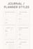 design aesthetic journaling or self care planners in canva