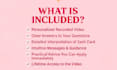 give clear answers about your love situation in a video recorded tarot reading