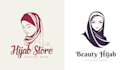 do hijab logo for your brand 24 hours