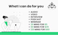 do audio video podcast, youtube, and interview transcription