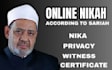 arrange a shariah compliant online nikah ceremony