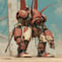 design mecha robot character sheet design