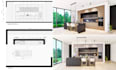 design, drawing and 3d rendering of kitchen cabinetry