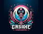 make creative night club cheerleading dance logo