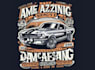 do amazing t shirt classic car print logo