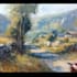 paint landscape in oil painting
