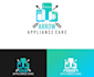 create hand draw modern appliance logo