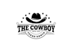 design cowboy  logo with free source file