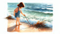 draw children book illustration