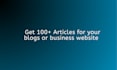 write ai powered blog posts and web articles with chatgpt