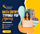 do accurate data entry typing work and PDF to word conversion