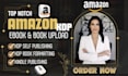 upload and publish your book on amazon kdp and lulu for print and ebook