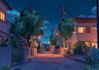 do anime background and environment art