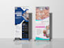 design trade show roll up, pull up and retractable banner