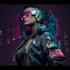 create cyberpunk character art