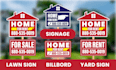design lawn sign or signage