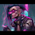 make a cyberpunk character art