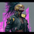 create cyberpunk character art