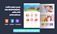 design a world class modern static web site