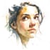 draw an original watercolor portrait