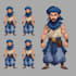 create simple 2d game characters
