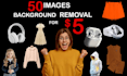 do editing and background removal of images